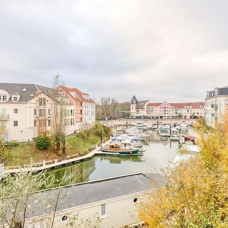 Studio Vue Direct Sur Le Port De Cergy, Parking Prive Gratuit Esterno foto