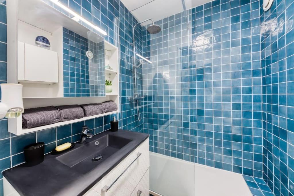 Studio Vue Direct Sur Le Port De Cergy, Parking Prive Gratuit Esterno foto