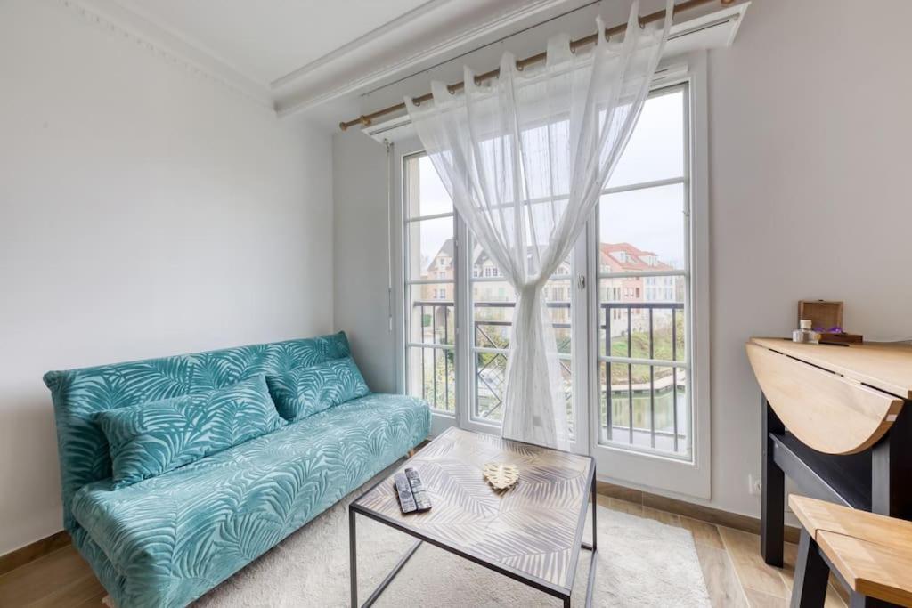 Studio Vue Direct Sur Le Port De Cergy, Parking Prive Gratuit Esterno foto